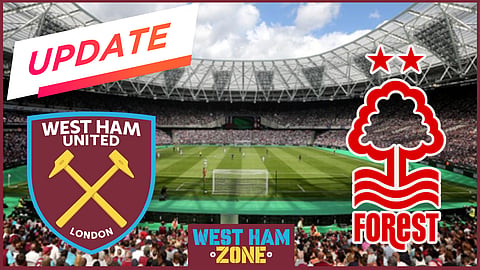 Nottingham Forest want to sign a player from West Ham