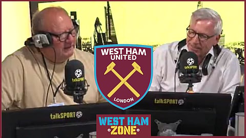 Alan Brazil and Alan Pardew react to West Ham transfer news. Credit: talkSPORT