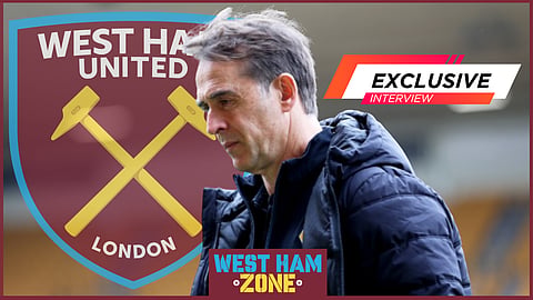 West Ham manager Julen Lopetegui