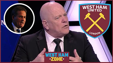 Andy Gray couldn't believe Richard Keys' West Ham United revelation