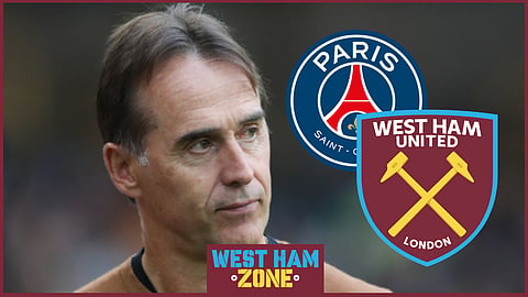 West Ham United manager Julen Lopetegui