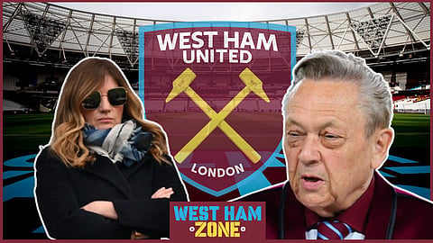 David Sullivan is West Ham United chairman, with Karren Brady vice-chair