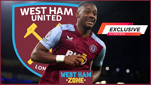 Jhon Duran scored for Aston Villa against West Ham