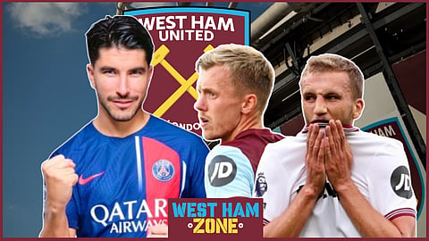 West Ham could offload players to sign Carlos Soler from PSG - Credit Carlos Soler via X
