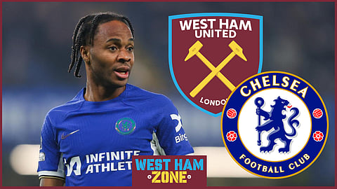 West Ham United are linked with Chelsea star Raheem Sterling.