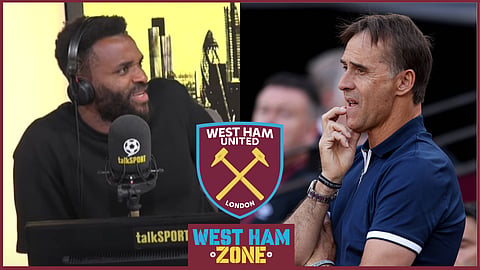 Darren Bent reacts to "scathing" West Ham comments after Liverpool defeat. Credit: talkSPORT via YouTube