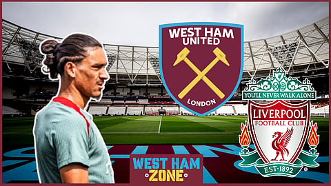 Darwin Nunez called to be fined after Liverpool v West Ham. Credit: Darwin Nunez via X
