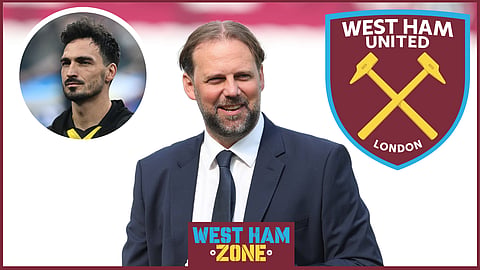 Tim Steidten will regret missing out on Mats Hummels for West Ham United