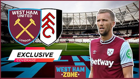 Tomas Soucek to be snubbed ahead of West Ham v Fulham after "horrible" developments. Credit: Imago