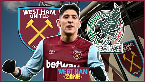 West Ham star Edson Alvarez was injured with Mexico at the Copa America