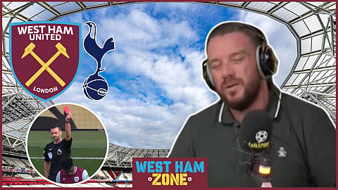 Jamie O'Hara hits out at West Ham controversy v Tottenham. Credit: talkSPORT / TNT Sports