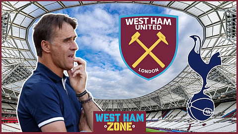West Ham lost 4-1 to Tottenham. Credit: Imago