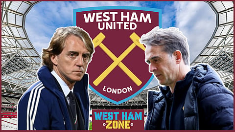 Roberto Mancini could replace Julen Lopetegui as West Ham manager. Credit: Imago