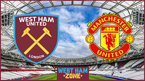 West Ham United hosted Manchester United at the London Stadium