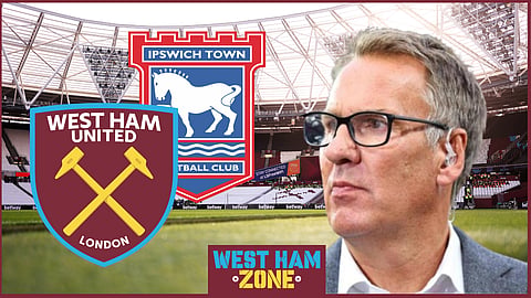 Paul Merson has given his prediction for West Ham v Ipswich Town