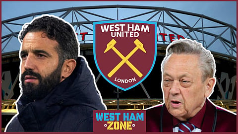 David Sullivan wanted to hire Ruben Amorim at West Ham United