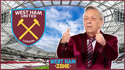David Sullivan, West Ham owner. Credit: Imago