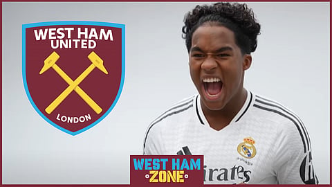 West Ham wanted to sign Real Madrid gem Endrick. Credit: Real Madrid YouTube channel