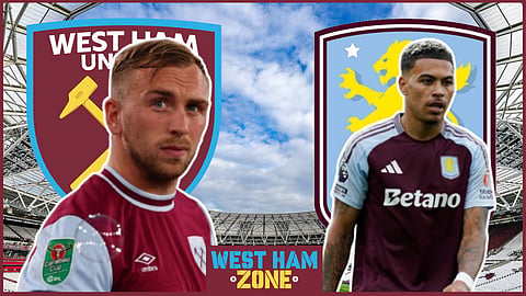 West Ham star Jarrod Bowen sends message to Morgan Rogers. Credit: Imago