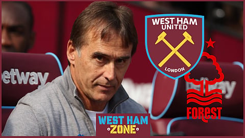 West Ham United manager Julen Lopetegui (Credit - Imago)