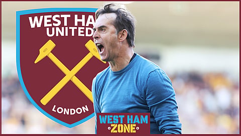 West Ham manager Julen Lopetegui
