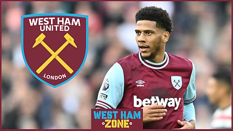 West Ham United defender Jean-Clair Todibo. (Credit: Imago)