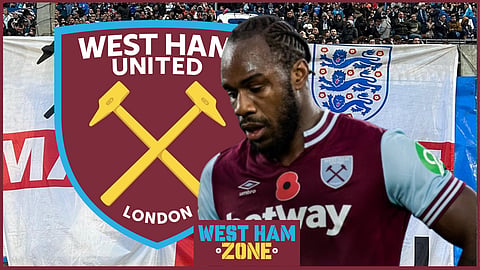 Marseille show support to West Ham ace Michail Antonio (Credit - Imago/@Ligue1_ENG on X)