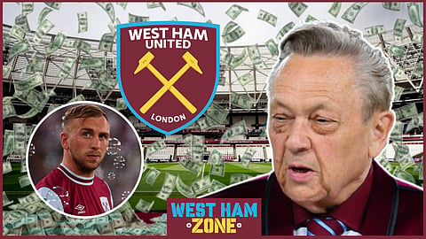 David Sullivan could cash in on West Ham star Jarrod Bowen. Credit: Imago