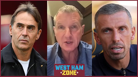 Henry Winter shares Lopetegui v O'Neil sack verdict ahead of West Ham v Wolves. Credit: Imago / talkSPORT / Wolves YouTube