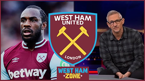 Gary Lineker has sent his best wishes to West Ham star Michail Antonio. (Credit: Match of the Day)