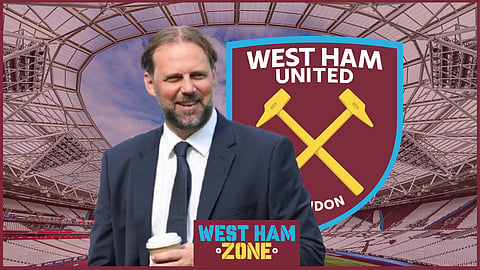 West Ham technical director, Tim Steidten (Credit - Imago).