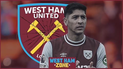 West Ham midfielder Edson Alvarez (credit: Imago)