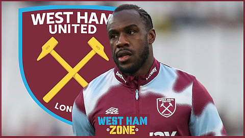 West Ham forward Michail Antonio (credit: Imago)