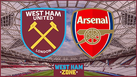 West Ham and Arsenal both play in the Premier League