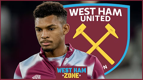 West Ham winger Luis Guilherme (credit: Imago)