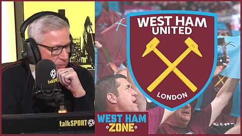 Alan Pardew labelled West Ham fans as a "tough crowd". (Credit: Imago/talkSPORT)