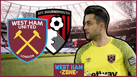 Lukasz Fabiański impressed for West Ham v Bournemouth.