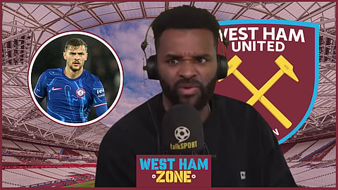 Darren Bent moots Kiernan Dewsbury-Hall to West Ham. (Credit - Imago/talkSPORT on YouTube)