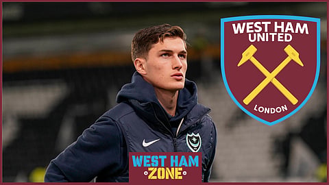 Freddie Potts could be returning to West Ham. (Credit: Imago)