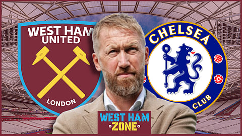 Graham Potter to take ally from Chelsea to West Ham. (Credit - Imago)