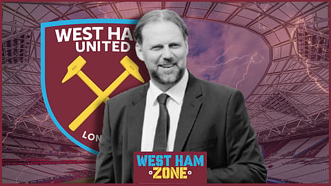 Tim Steidten has left West Ham. (Credit - Imago)
