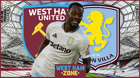 A West Ham bid for Aston Villa star Jhon Duran was rejected (Credit: Imago)