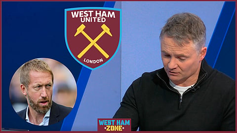 Rob Dorsett has shared a Graham Potter to West Ham update (Credit: Sky Sports).