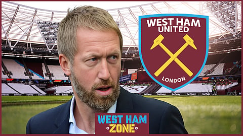Graham Potter has been linked with the West Ham job.