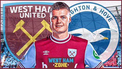West Ham striker Evan Ferguson (Credit: Hasan Karim)