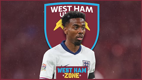West Ham are interested in Lille and England star Angel Gomes (credit: Imago)