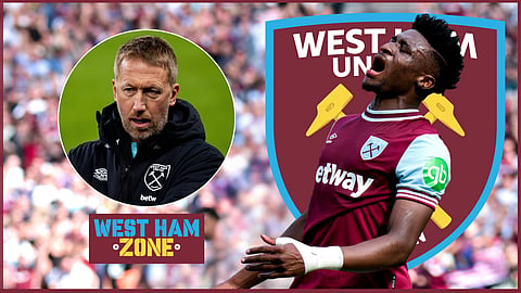 Mohammed Kudus will play under Graham Potter at West Ham (credit: Imago)