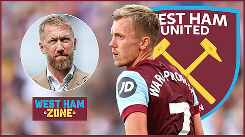 Graham Potter could recall James Ward-Prowse at West Ham (credit: Imago)