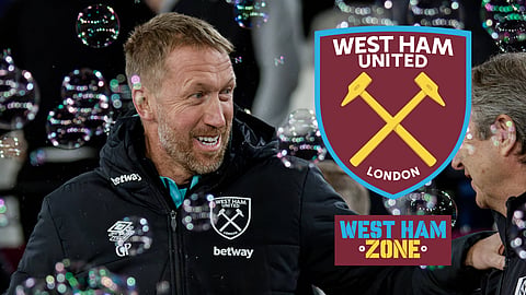 West Ham hired Graham
Potter in January. (Credit: Imago)