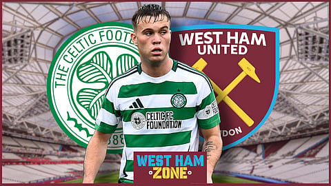 West Ham want Daniel Cummings from Celtic. (Credit - Imago)